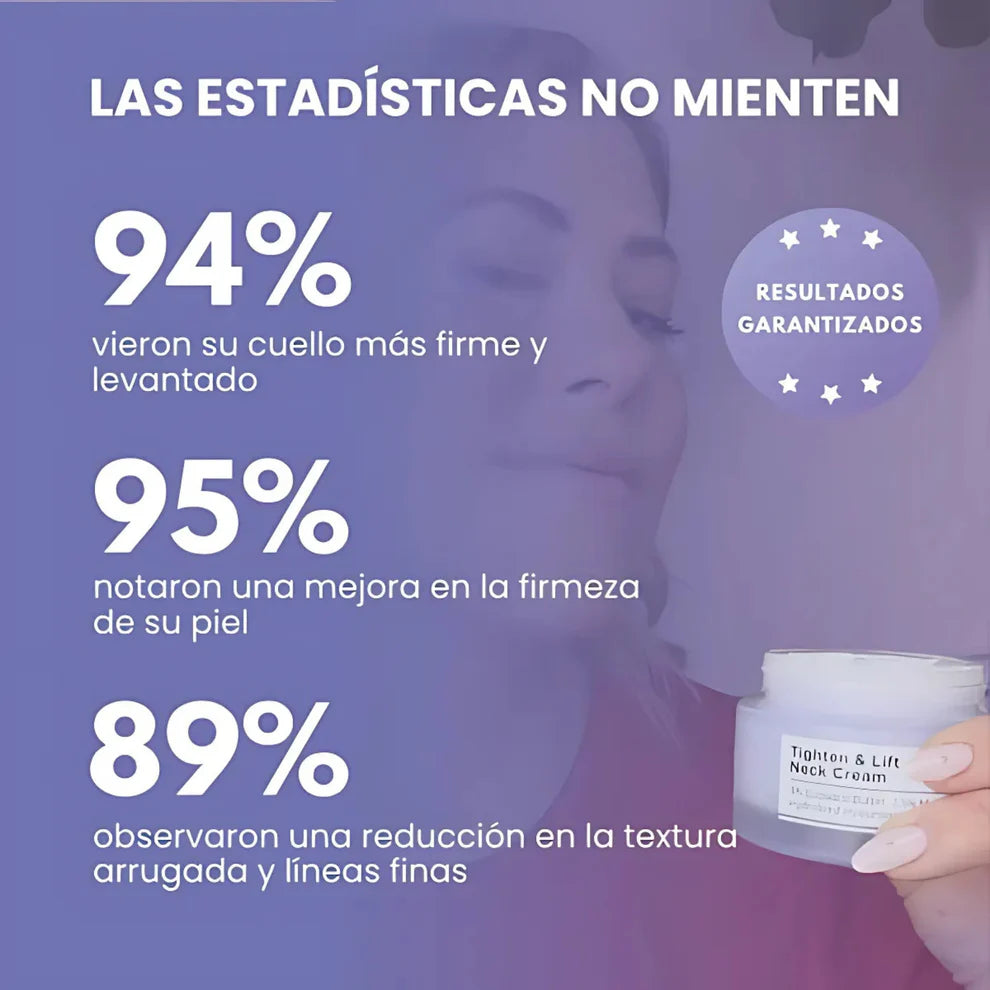 2x1 Crema reafirmante 4 en 1 - Cuello y papada reafirmado este Verano (2 meses)