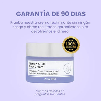 2x1 Crema reafirmante 4 en 1 - Cuello y papada reafirmado este Verano (2 meses)