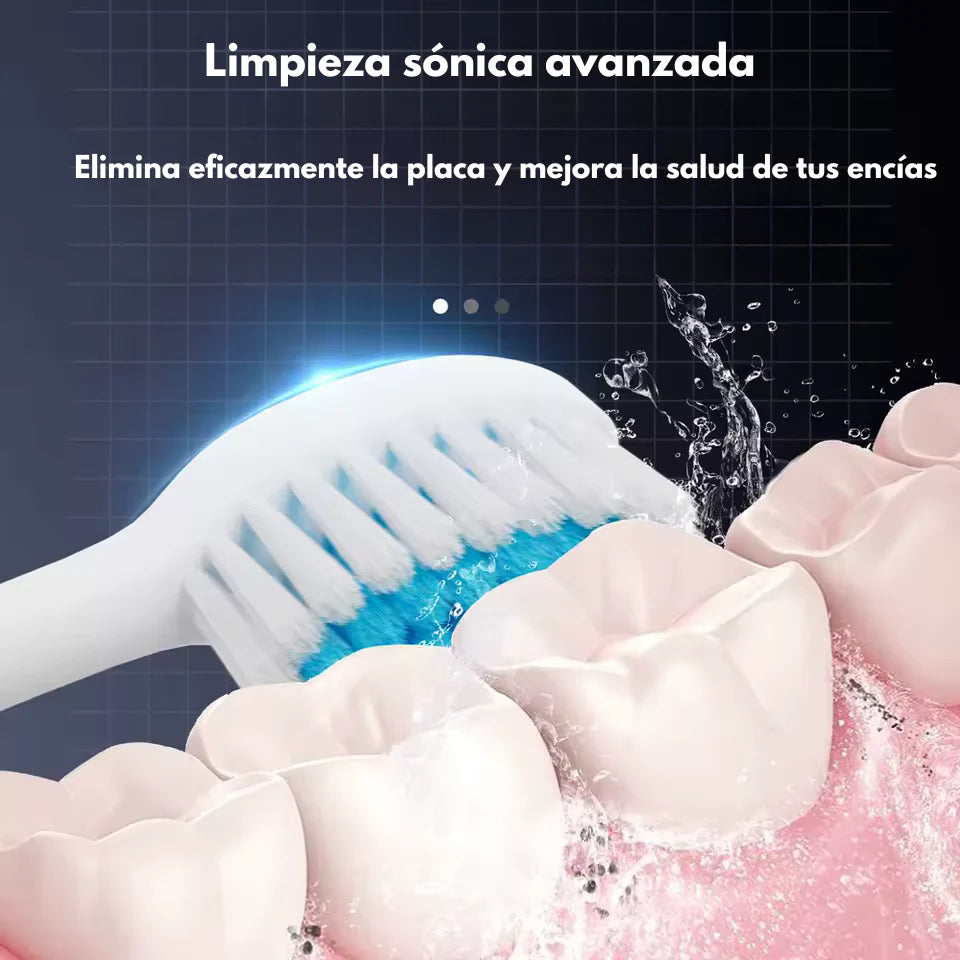 OralPro Ultrasónico 360° - Cepillo Eléctrico con 4 Cabezales